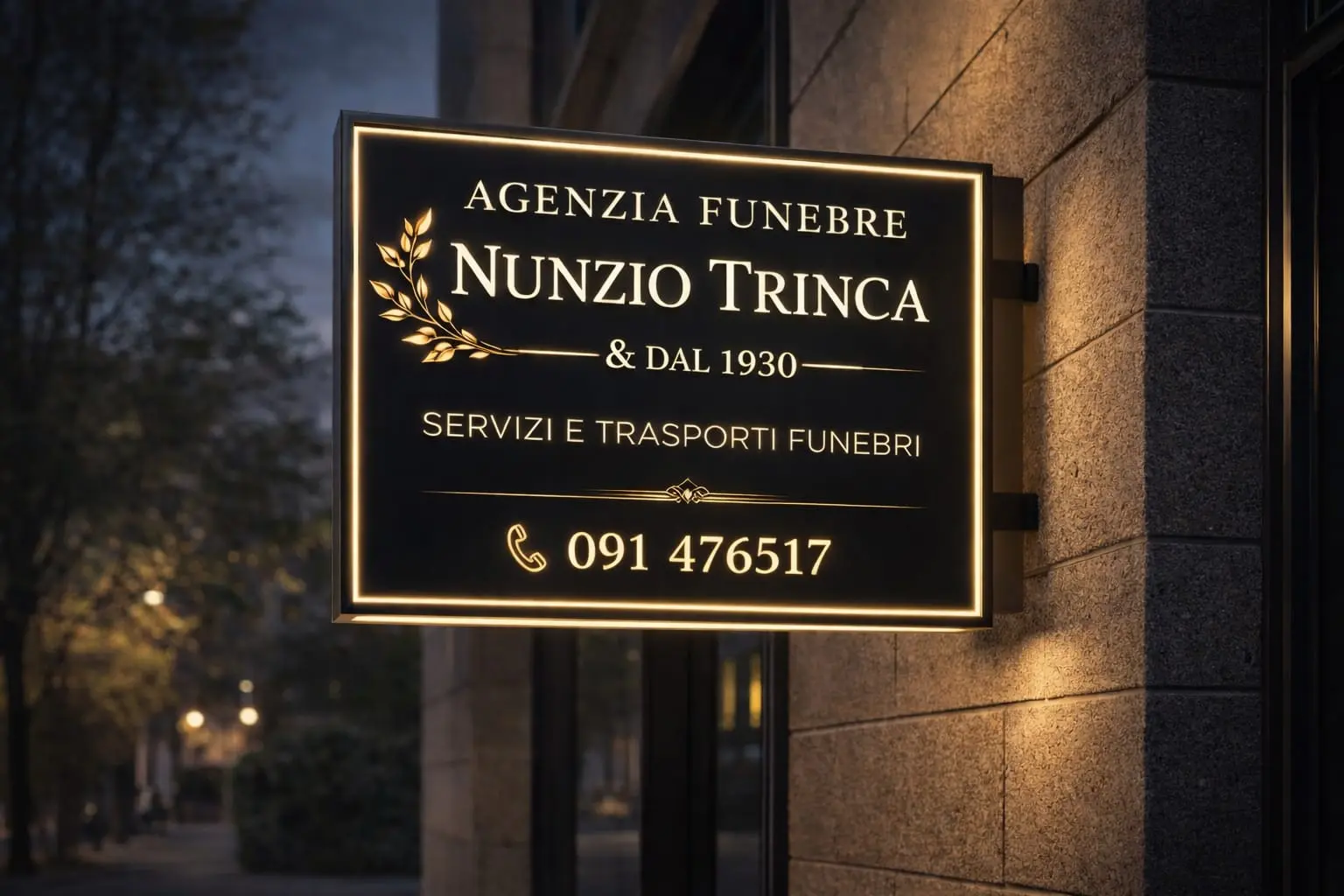 Onoranze Funebri Nunzio Trinca un punto di riferimento a Palermo